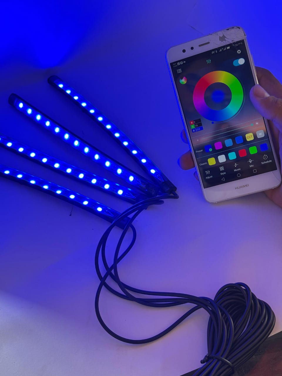 Atmospharic Light Mobile Control