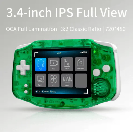 HEPU - Portable Retro Handheld Game Console ©