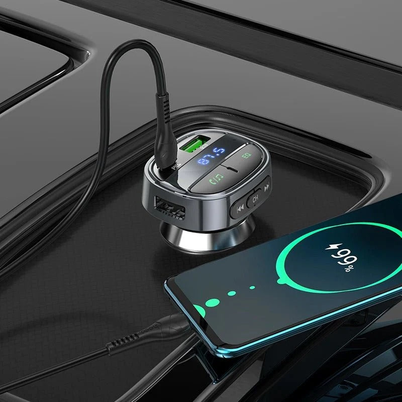 Hoco - Car FM Transmitter (E70) Product Description View
